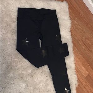 Calvin Klein performance black star leggings
